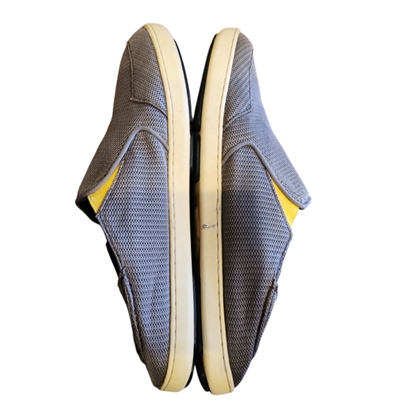 Olukai Nohea Mesh Shoes Mens Grey White Loafers Slip On Sneakers Sz 11 main image 8